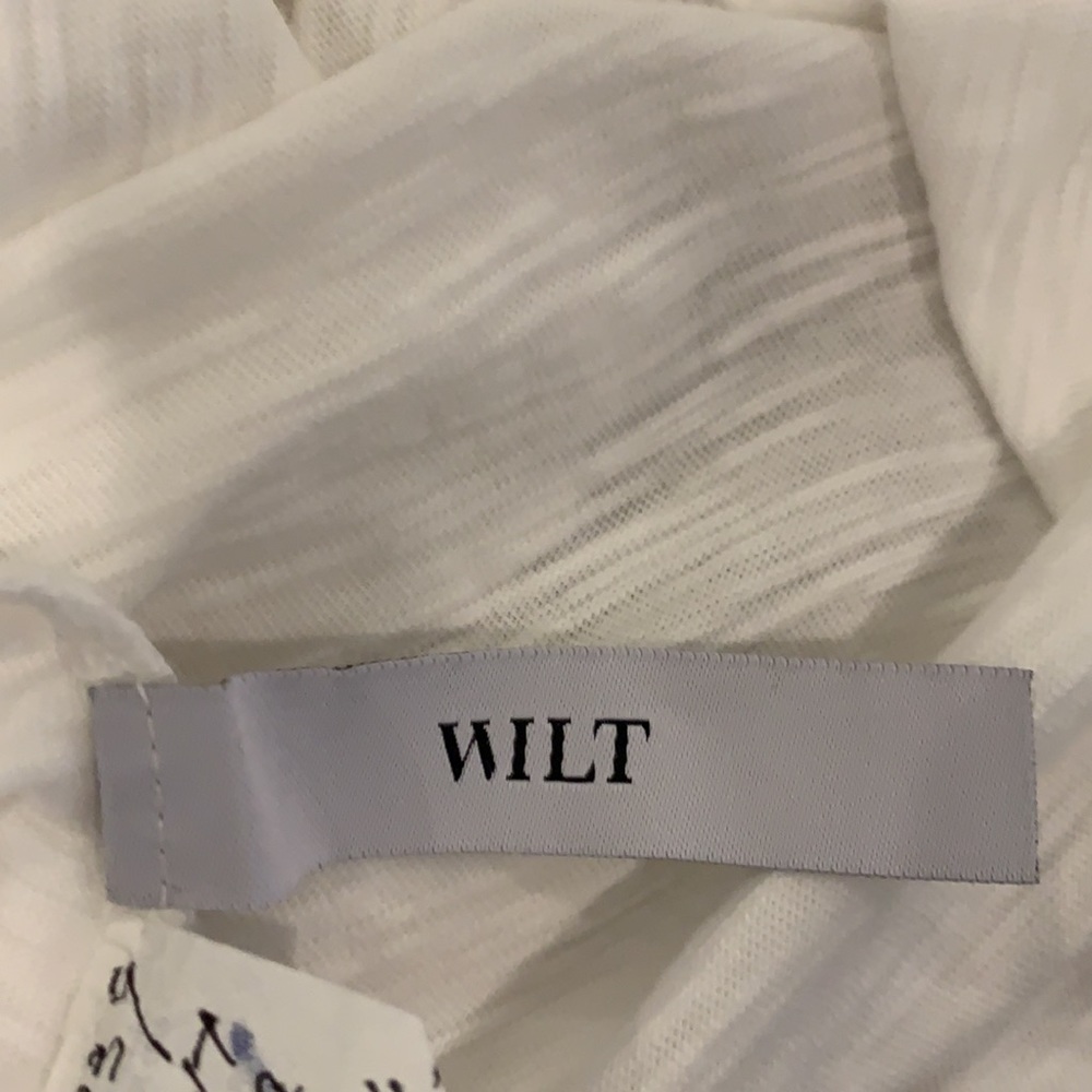 NWOT WILT Ruffled Racerback Top! - Picture 3 of 3